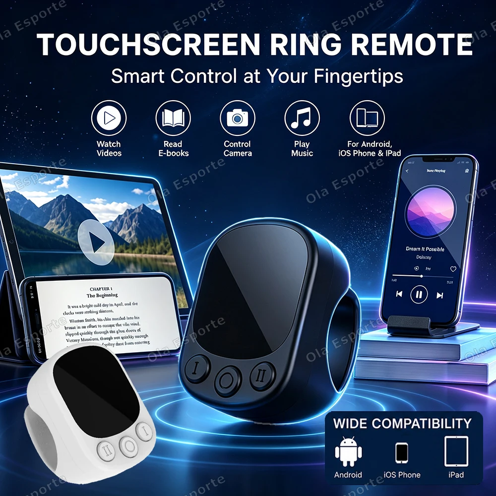 controle-remoto-em-anel-com-touchpad-para-camera-e-mouse-ideal-para-controle-de-videos-curtos-compativel-com-celulares-android-e-ios-ipad