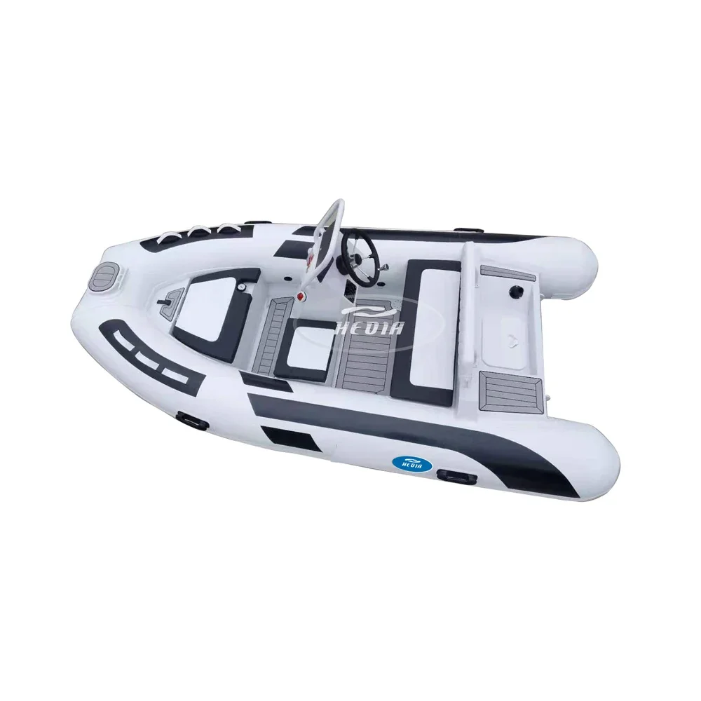 Hedia inflatable aluminum hull semi-submarine hypalon 360 aluminum hull