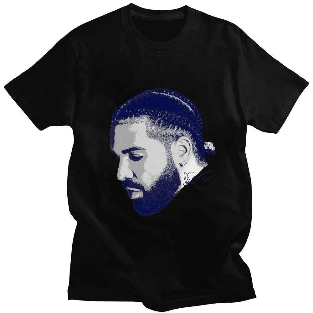 Vintage Drizzy Drake Rapper Graphic Tee Unisex Hip Hop Gothic Oversized Short Sleeve Casual Streetwear Fashion Tops