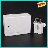 -ABHW 4X Digital Cabinet Intelligent Electronic Locks Invisible Sensor Lock EMID IC Card Drawer B