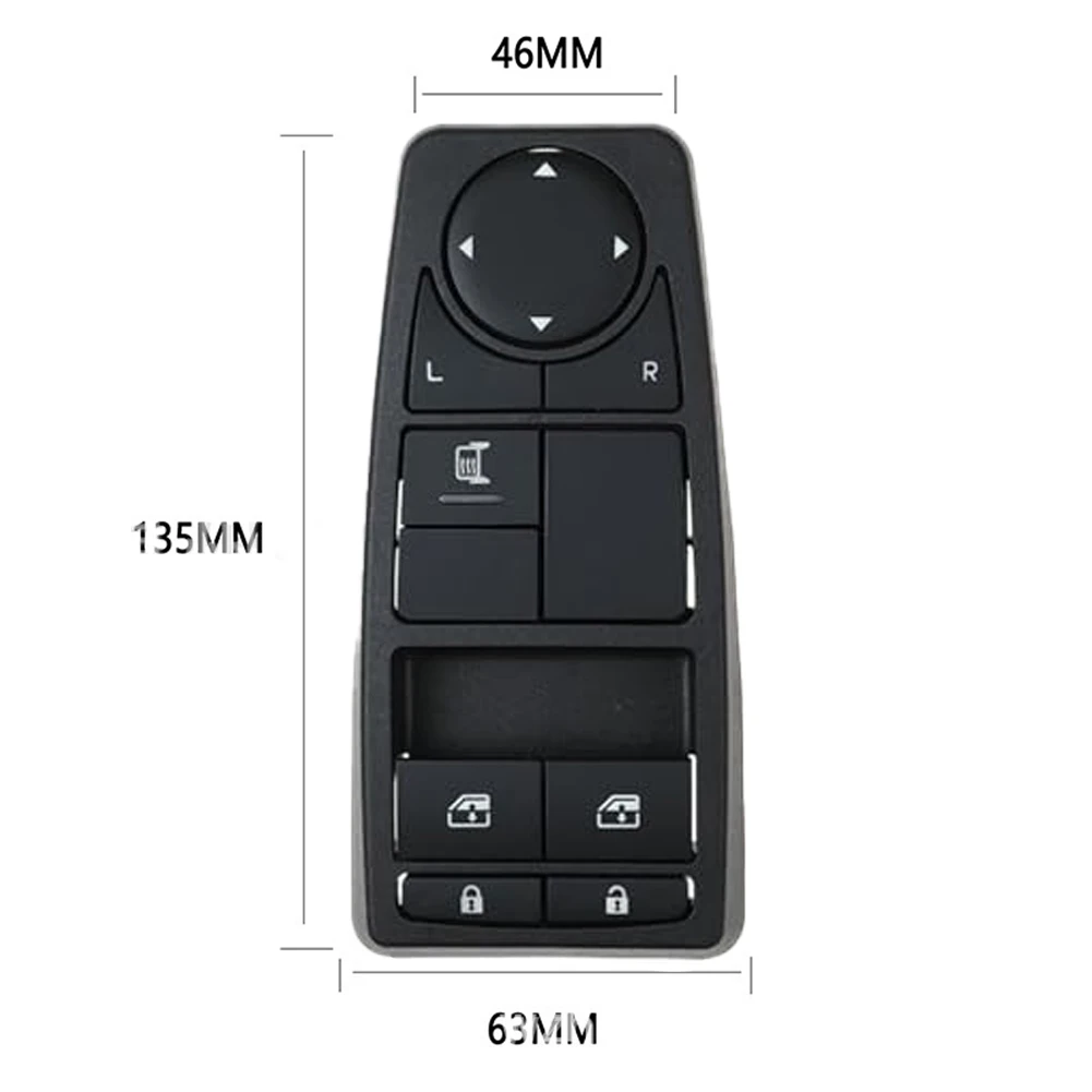 MULTI Compatibility Front Left POWER WINDOW SWITCH For Various OE Numbers including 81258067094 71234567890  MULTI