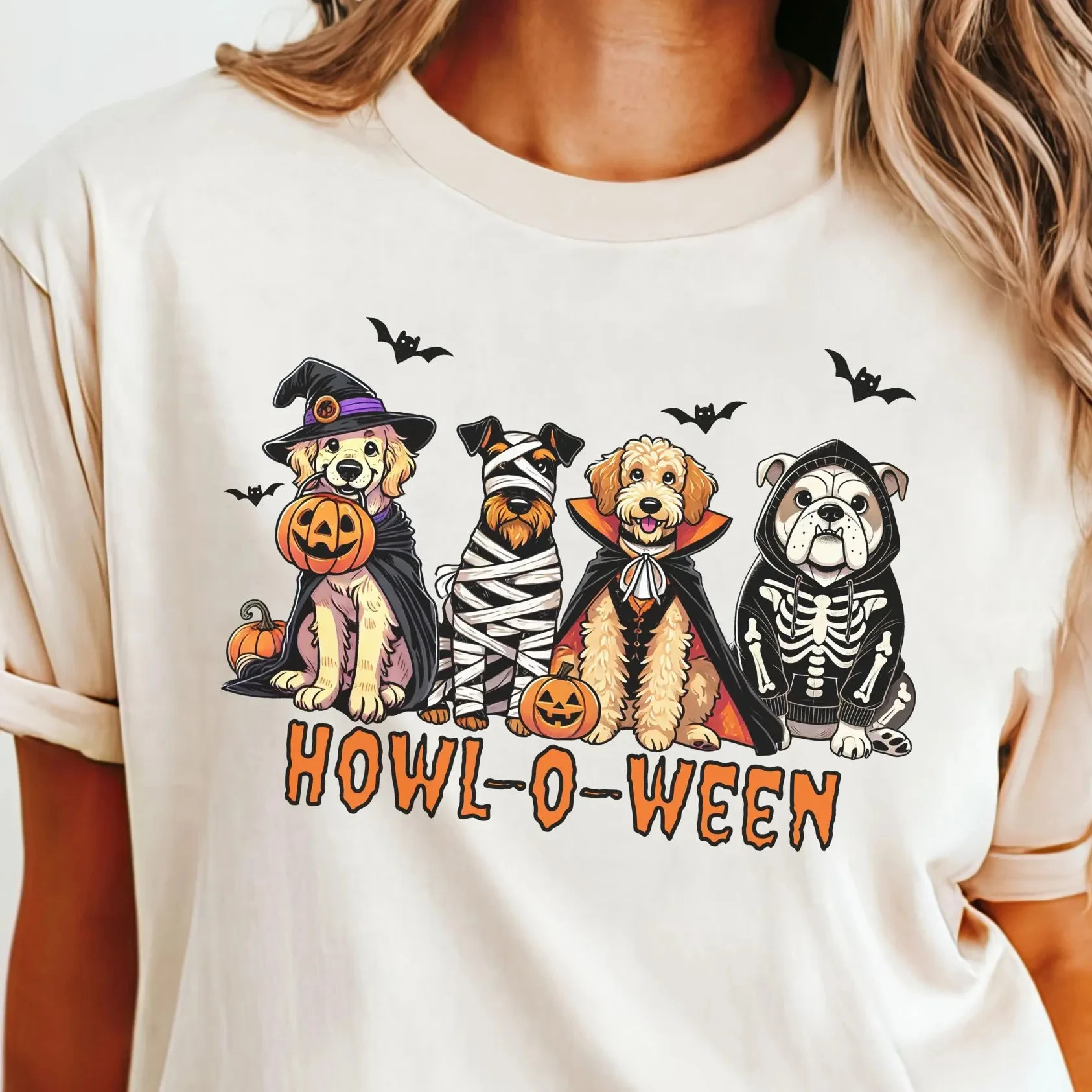 Dachshund Halloween Shirt, Spooky Dog Mom Shirt, Gift for Dachshund Mom, Halloween Dog Lover Shirt
