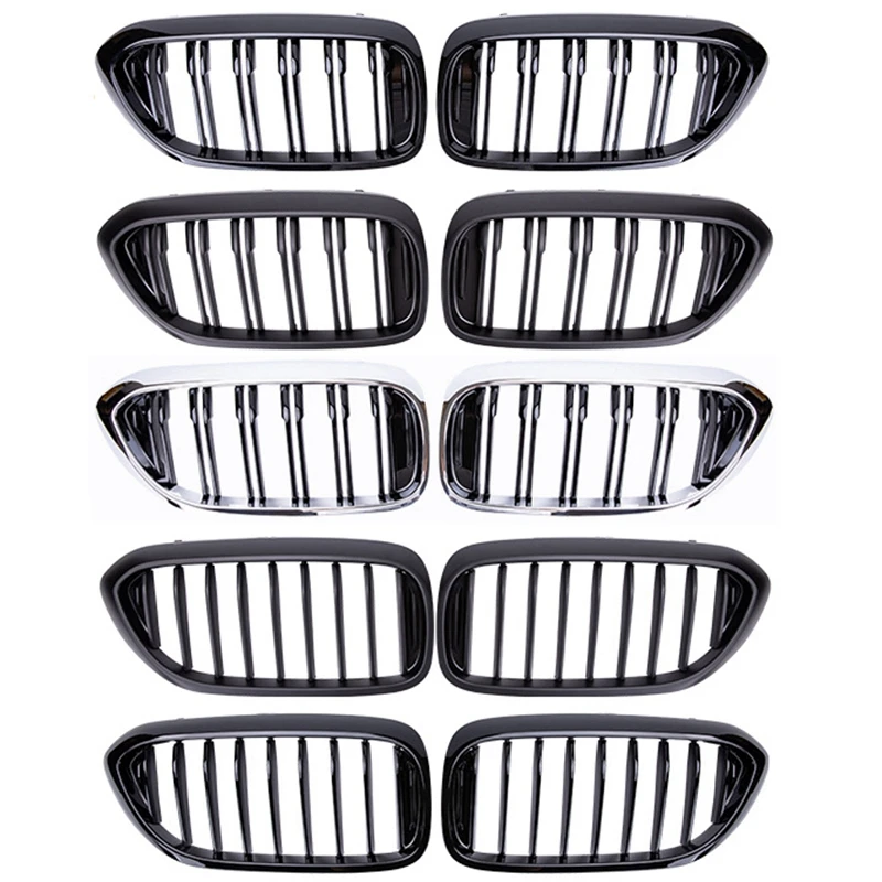 For BMW G30 G31 G38 5 Series 525I 530I 540I 550I M-Performance 2017-2019 Car Front Kidney Grille Hood Front Bumper Radiator Gril