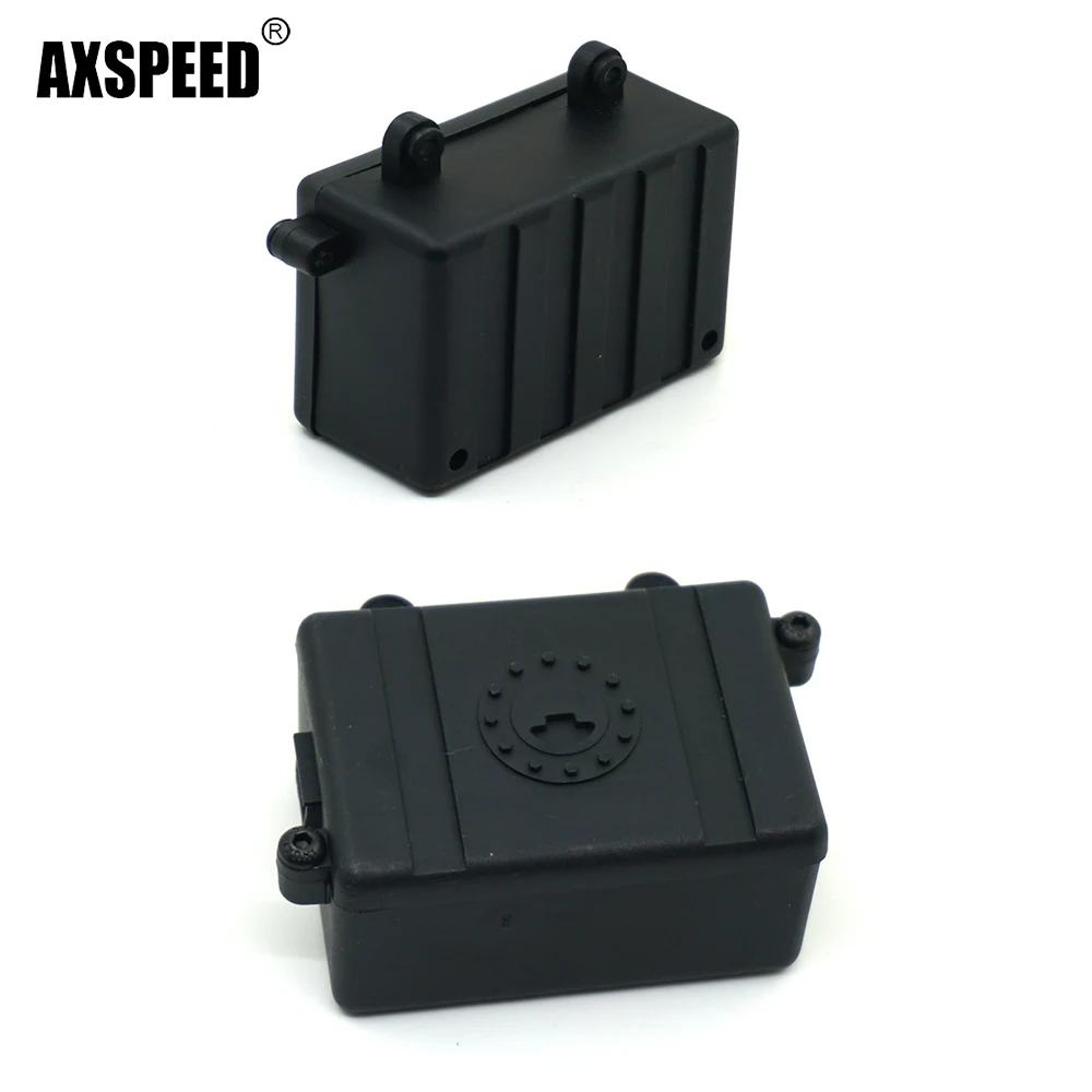 

AXSPEED Receiver Box / RC ESC Receiver Dustproof Protector for 1/10 Scale RC4WD D90 D110 D130 Rc Crawler Car Equipment Box