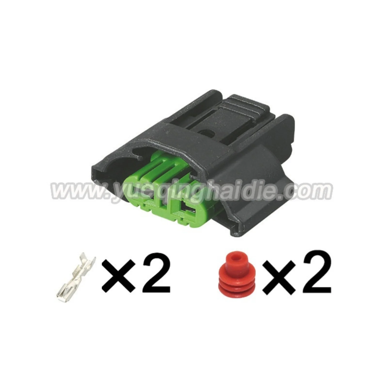 

2 PIN 6189-0935/6918-1922/82824-60460 2.8mm Female Fog Lamps Connector Wiring Harness For Toyota Mazda