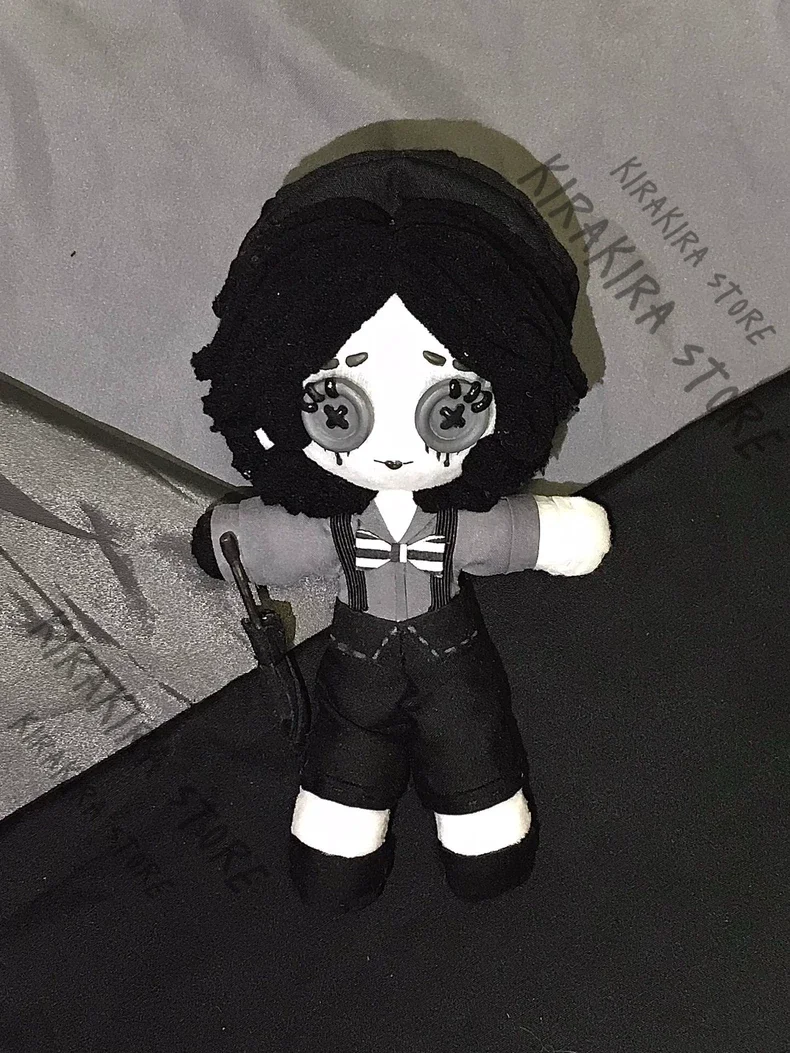 

Claudio De Cruz Mime Artist Purely Hand-stitched Puppet Plushie Ornaments Identity Ⅴ Fluffy Moppet Cosplay Collection Maumet