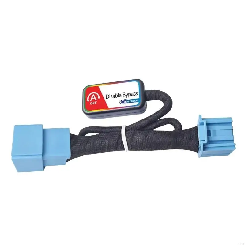 Start Stop Disable Bypass Wiring Harness Assembly for Suburban Selected 2021-2026 Vehicle Applications with Wrapped Housing X37F