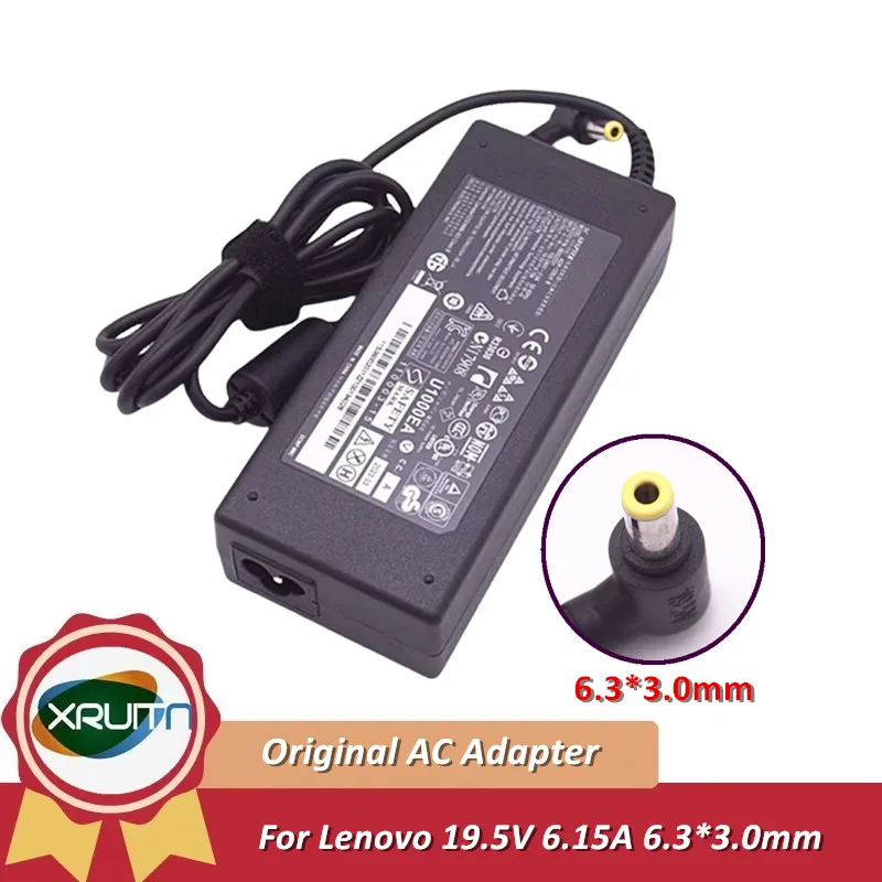 Original ADP-120LHB PA-1121-04 AC Adapter 19.5V 6.15A 120W Laptop Charge for Lenovo C340 B300 B31R4 AIO Power Supply 6.3*3.0mm