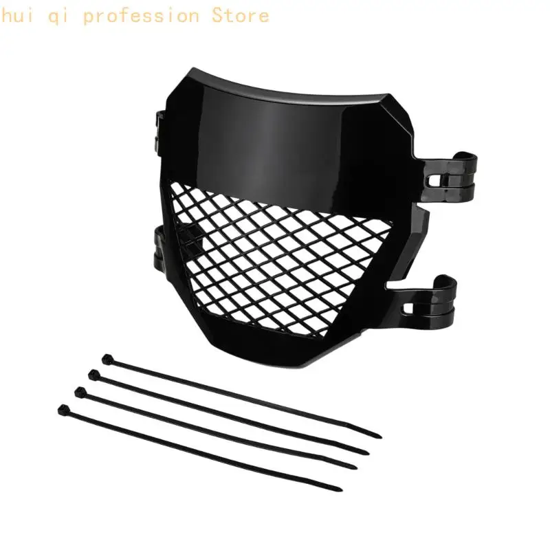 Geformtes Motorrad-Nummerntafel-Set mit unterem Kühlergrill für den Einsatz mit Dirtbikes H8WE – Detail 3
