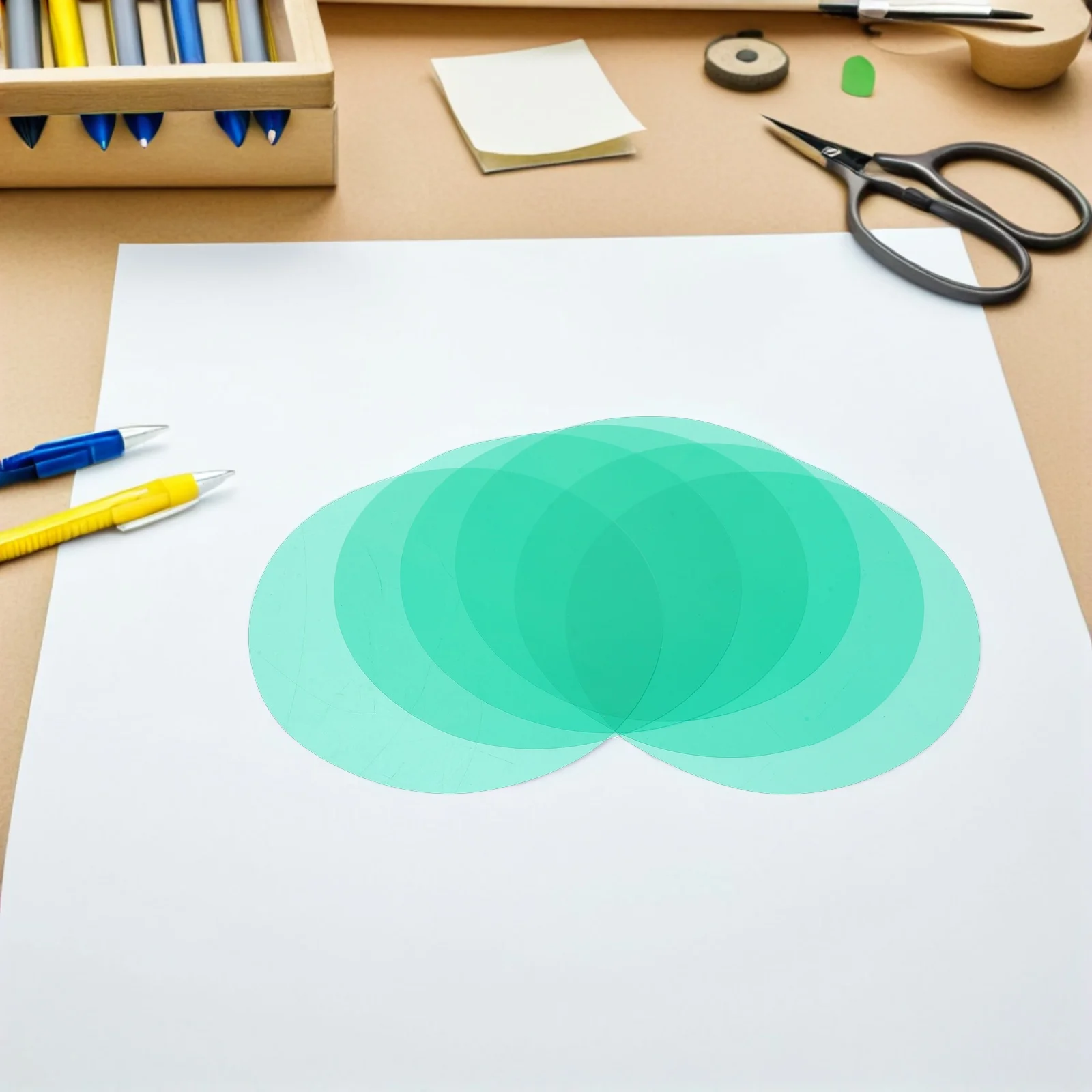 

15pcs Color Changing Light Gel Filters Round Colored Lighting Sheets For Led Lamp Self-Adhesive Warm Tone Correction Film -