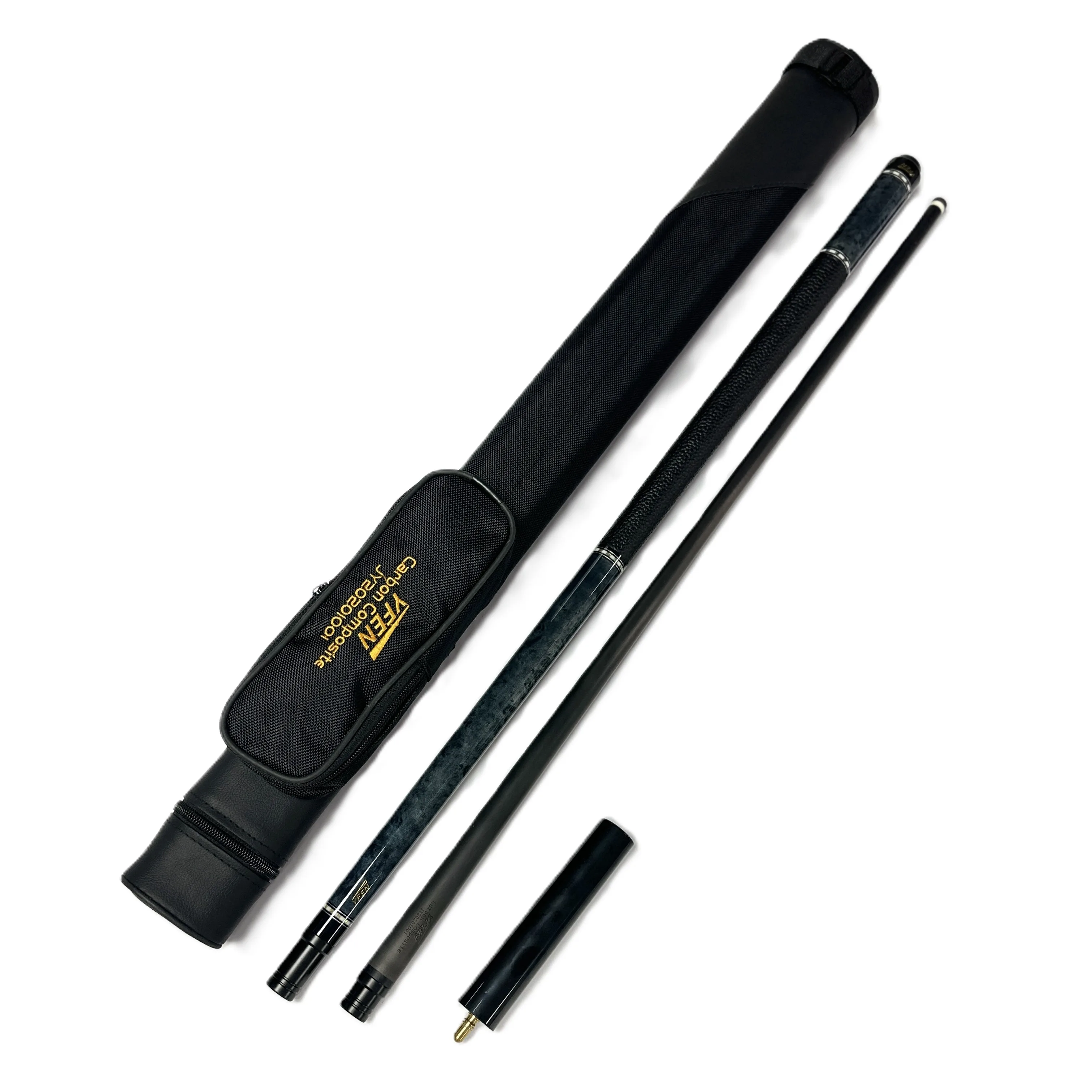 

Premium 1/2 Rod Set, High-Tech YFen 58 Carbon Fiber Rod Billiard Equipment Set, Billiard Game Accessories Series