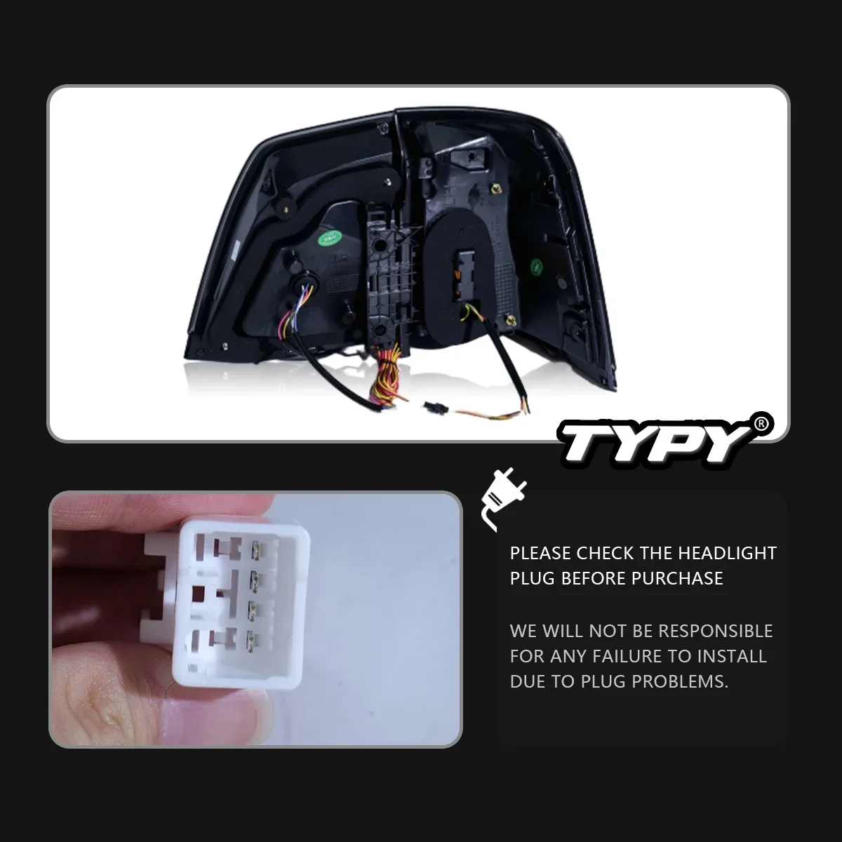 

New LED Tail Lamp Upgrade Modified For Toyota Land Cruiser LC200 Taillight 2008-2015 Dynamic Signal Tail Lamp Auto Accessories
