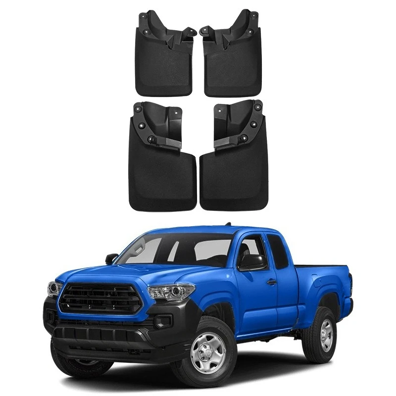 لتويوتا تاكوما 16-21 اللوحات الطينية الأمامية والخلفية المتينة OE تناسب المباشر للحماية الخارجية ملحقات ترقية تصفيف السيارة #2