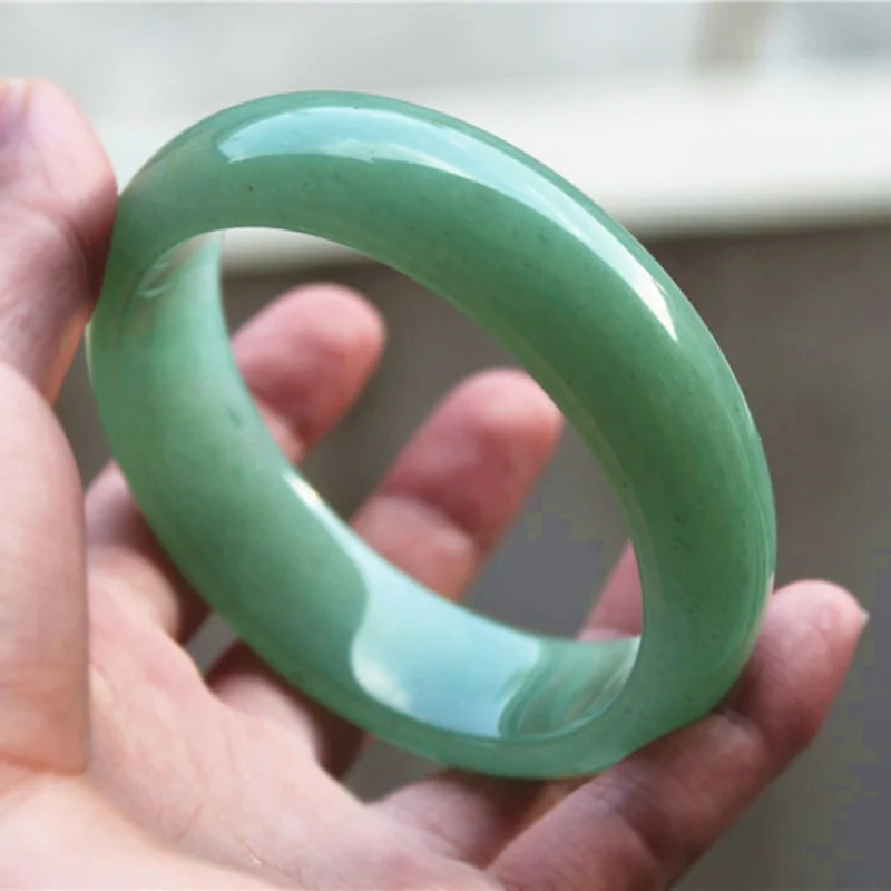 Factory Direct Sales Delivery a Green Ice-like Jade Bracelet/Aventurine Bracelet/Jade Bracelets Jade