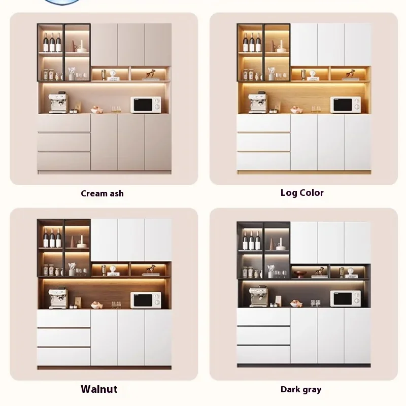 ตู้โชว์โชว์บาร์กลางแจ้งห้องครัวองค์กรตู้เก็บไวน์มุมบาร์แก้ว Lumineux Mobilier เฟอร์นิเจอร์