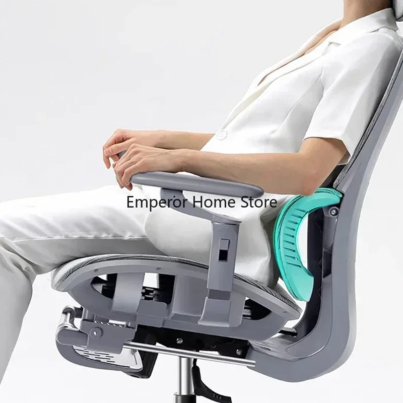 Silla giratoria ergonómica para ordenador, asiento de oficina, elevador, 4d, 7D, malla transpirable, Lumbar separada, muebles para juegos