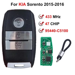 95440-C5100 433 MHz FSK NCF2951X HITAG 3 47 Chip Keyless Smart Car Key For Kia Sorento 2015 2016