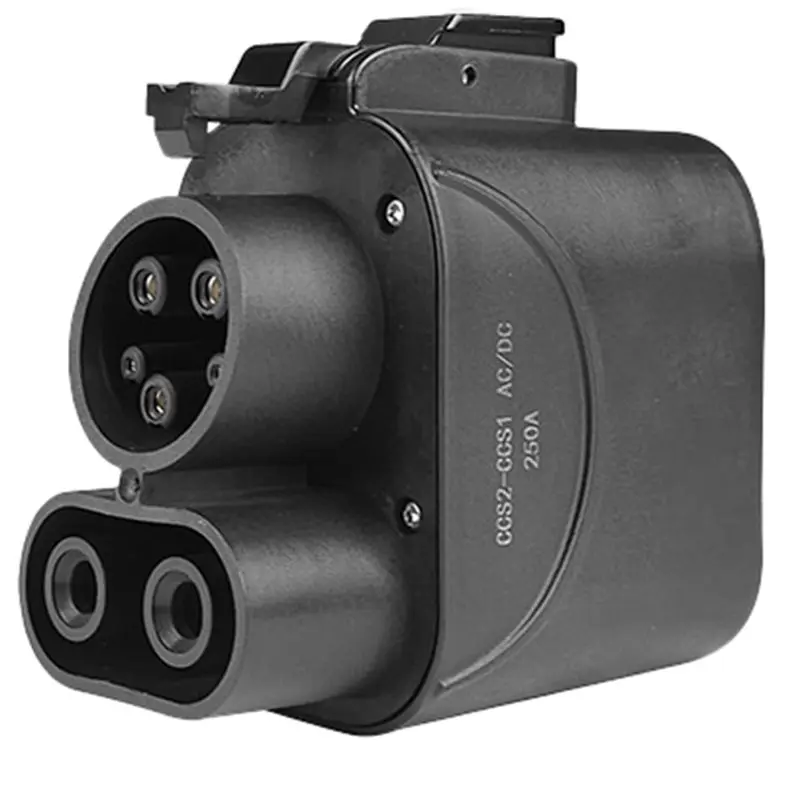 

Адаптер A58X-CCS2 на CCS1 для быстрой зарядки постоянным током 250А·1000В, совместимый с зарядными устройствами CCS2 для электромобилей CCS1