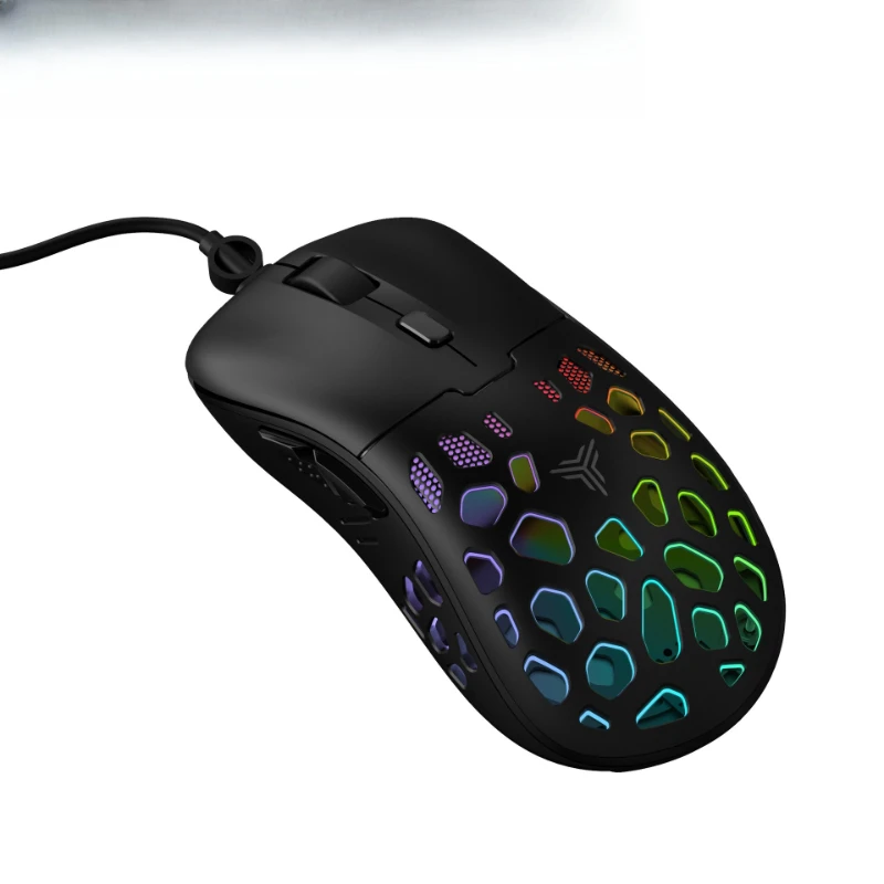 

AT806 Lightweight Hole Mouse Mechanical RGB Light USB Wired Light Gaming Game