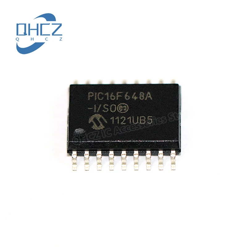 

10pcs PIC16F648A-I/SO PIC16F648A 16F648A SOIC-18 New Original Integrated circuit IC chip Microcontroller Chip MCU In Stock