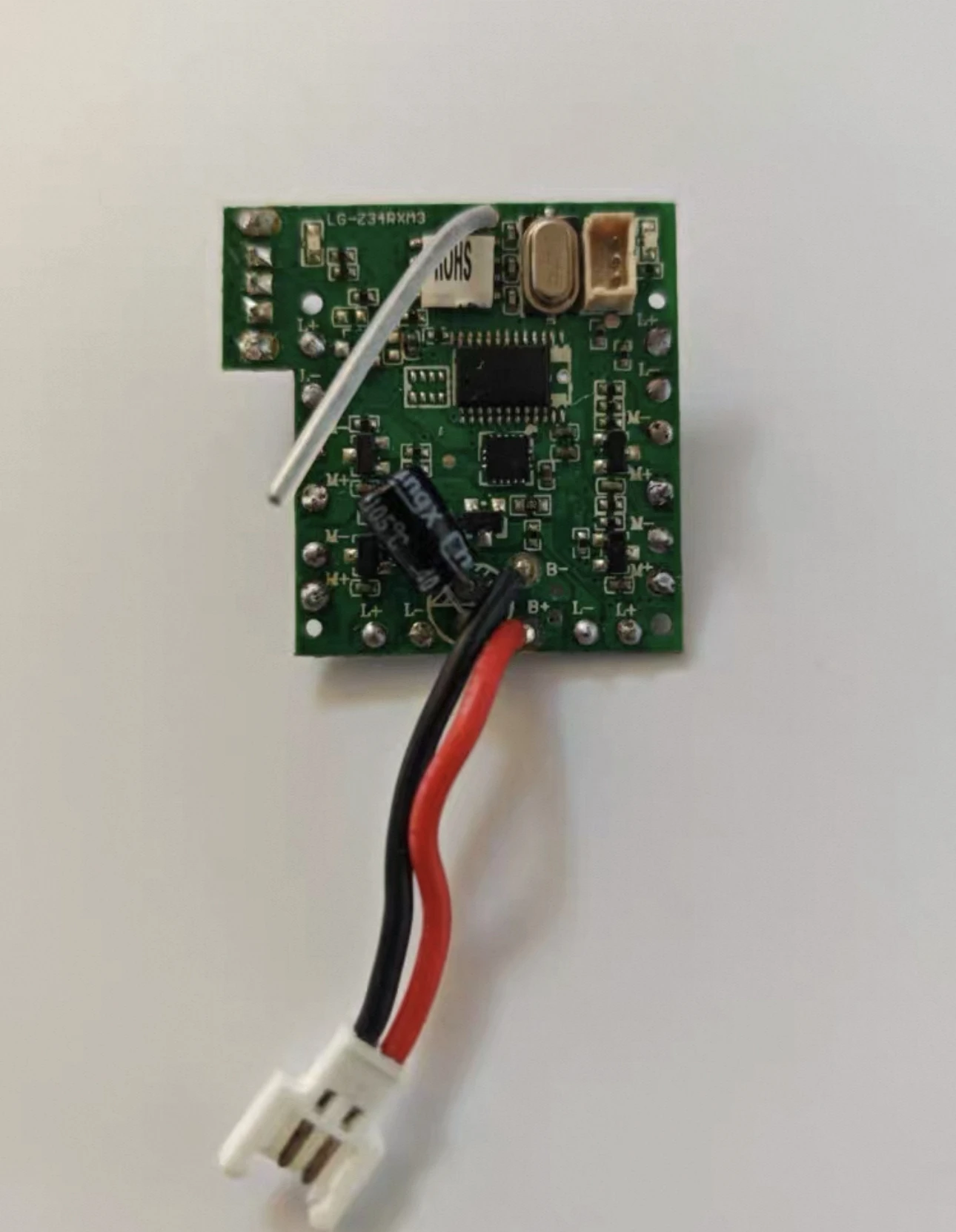 2pcs The drone quadcopter receiving board circuit board supports wifi cameras 3.7V power supply PCB Board