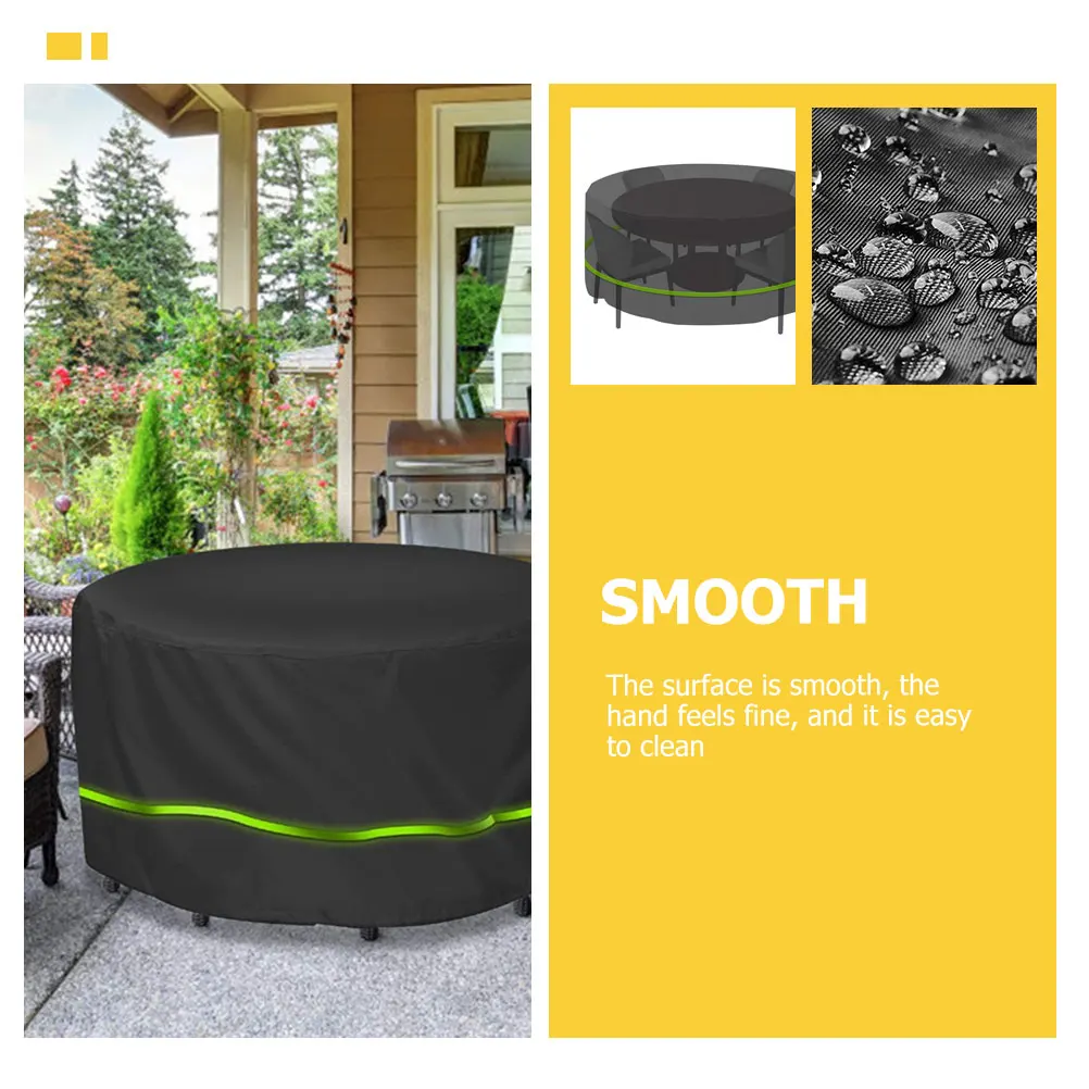 

Waterproof Table Cover Oxford Cloth WearResistant Reusable Protector FurnitureAccessories Foldable Dining