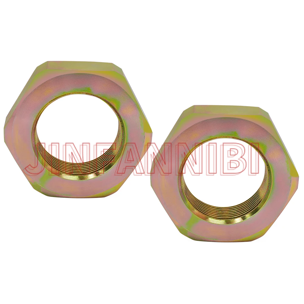2PCS Rear Axle Nuts for Yamaha Banshee 350, Blaster 200, Breeze 125, Grizzly 125