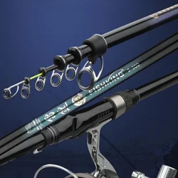 Float Fishing Rocky Fishing Rod 2.7m 3.6m 3.9m 4.5m 5.4m Large Guide Ring Spinning Remote Throw Fishing Rod Carp Fishing