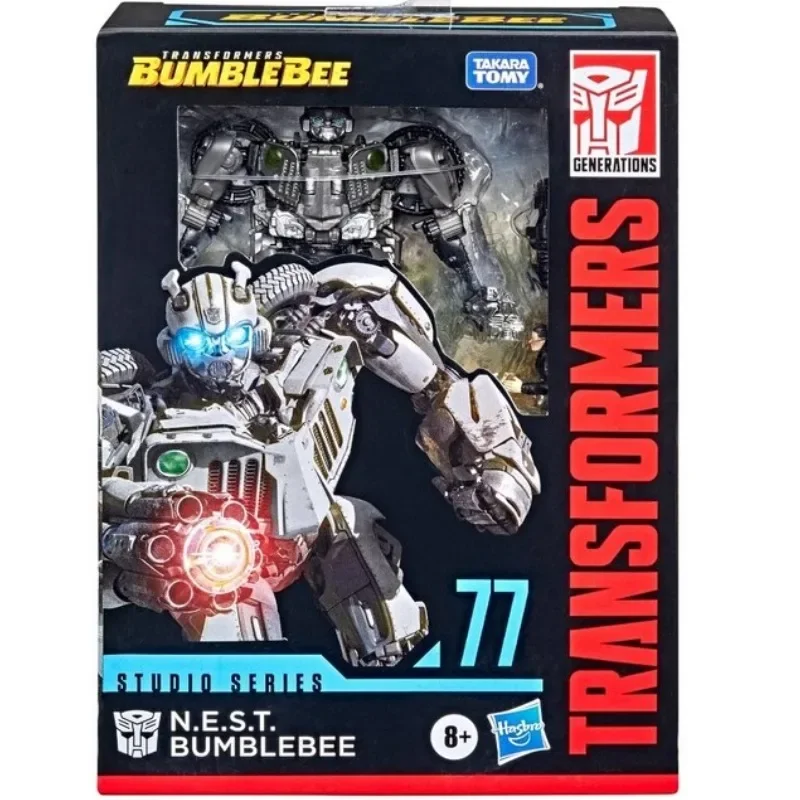 In Voorraad Takara Tomy Transformers Classic Movie 6 Verbeterde Klasse D SS-77 Jeep Bumblebee Robot Anime Action Model Speelgoed Gift