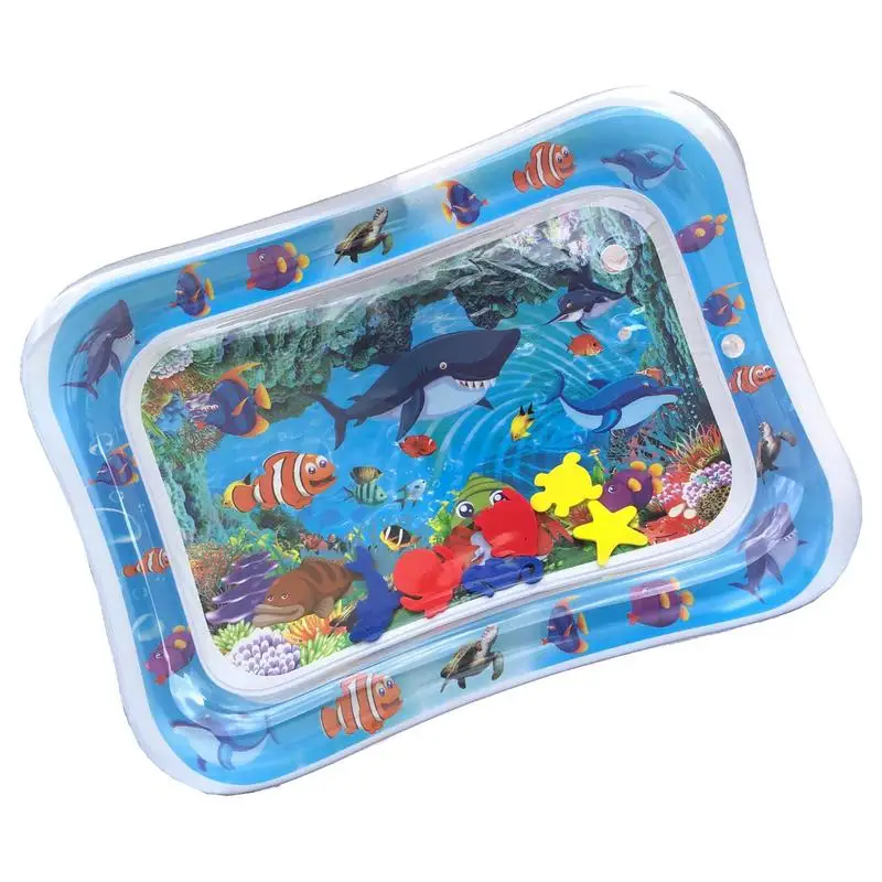 

Water Sensory Play Mat For Cats Pet Water Sensory Mat Interactive Cat Toys For Pet Play Cool Comfortable Cooling Bed For Hot