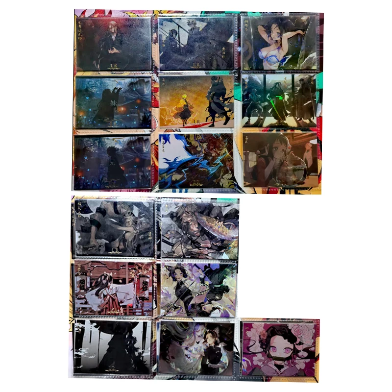 

Японские аниме-карточки Demon Slayer IF02 LR с Кочо Шинобу и Мицури Обанай, коллекционные, подарки на Рождество и день рождения, детские игрушки