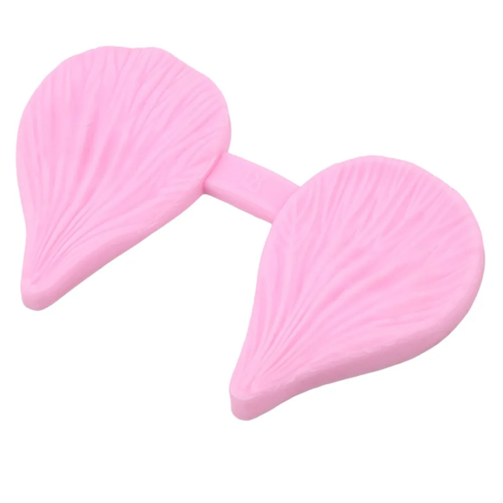 Fondant Cake Decor Tools Flower Making Peony Rose Floral Petal Leaf Veiner Cake Tool Veining Mold Kitchen Tool Accessories