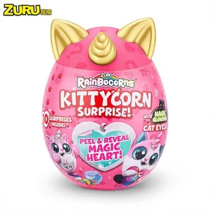 Rubu-Pellet Rubu für Kinder, Einhorn, Kätzchen, Überraschung, magische Ei, Katze, Blindkiste, Geschenk, Original, 18 cm 6 Hauptverkäufe Plüsch Mais - №1