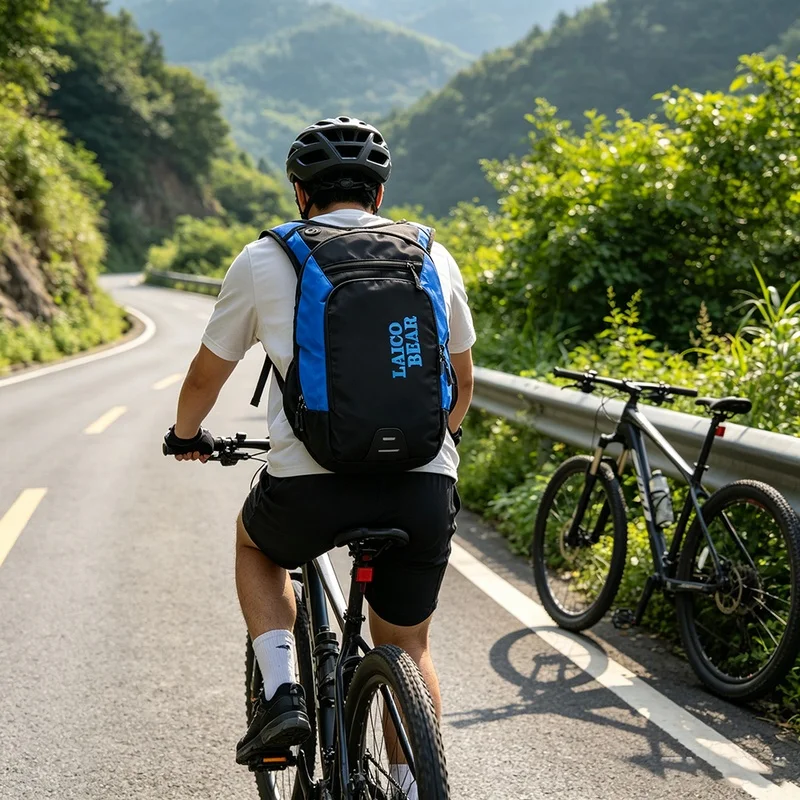 Foldable Waterproof Motorcycle Hydration Backpack Water Bladder Bag Shock Resistant Cycling Water Bag For Offroad Dirt Bike MX