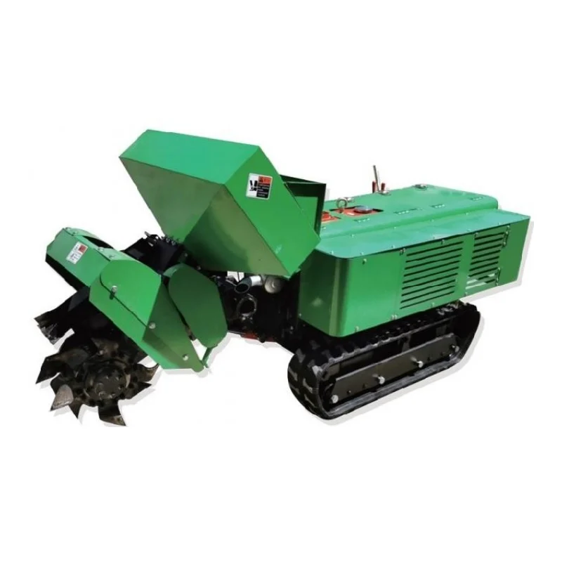 

Fruit Tree Crawler Garden Management Machine Track Trenching Fertilizing Machine