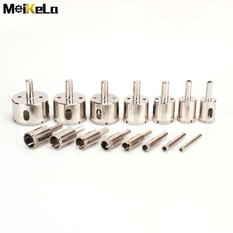 Imagem -05 - Meikela Peça Mm200 mm Diamante Revestido Broca Telha de Vidro de Mármore Cerâmica Buraco Viu Bocados de Perfuração para Ferramentas Elétricas