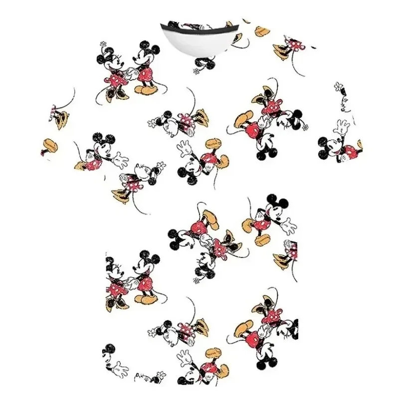 

Mickey Mouse Anime T-Shirt Disney Mickey Cartoon 3D Printed Short Sleeve Casual Boy Girl T-shirt Top Kids Clothes Children's Tee