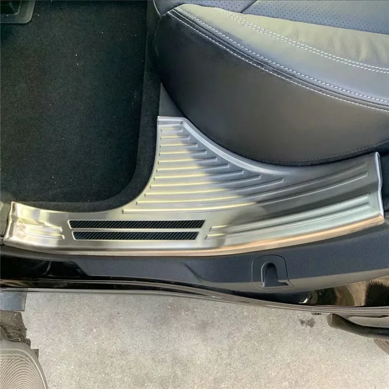

WELKINRY For Subaru Forester SK 5th Gen 2019-2025 Inner Car Doorsill Threshold Welcoming Foot Pedal Scuff Guard Plate Cover Trim