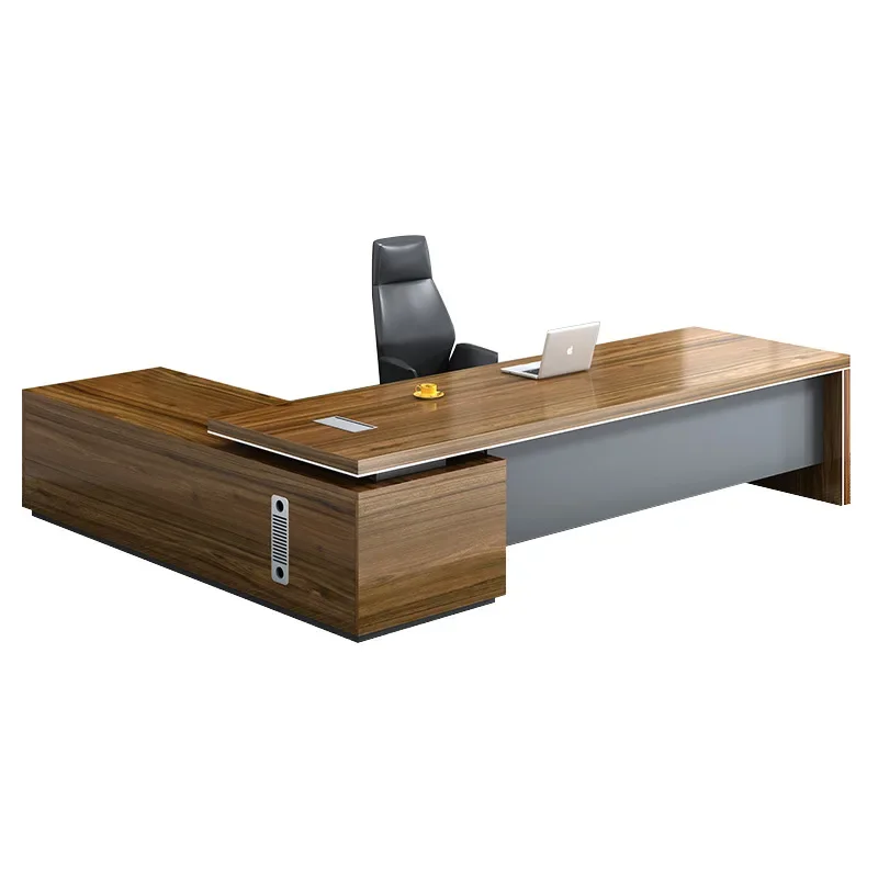 Custom Wholesale Modern Office Furniture Luxury Executive Desk Boss Manager Office Writing Table