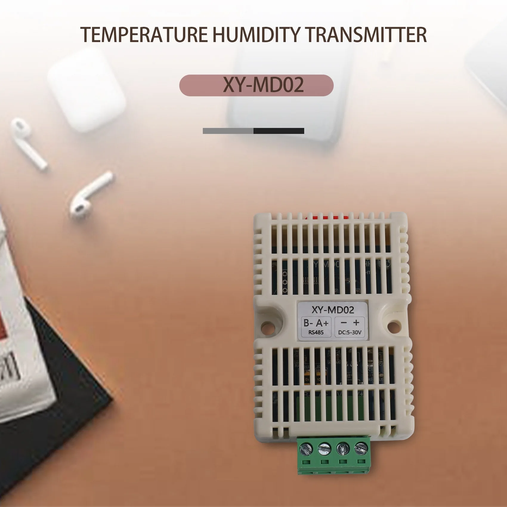 Temperature Humidity Transmitter RS485 SHT20 Sensor Modbus RTU Acquisition Module Transducer High