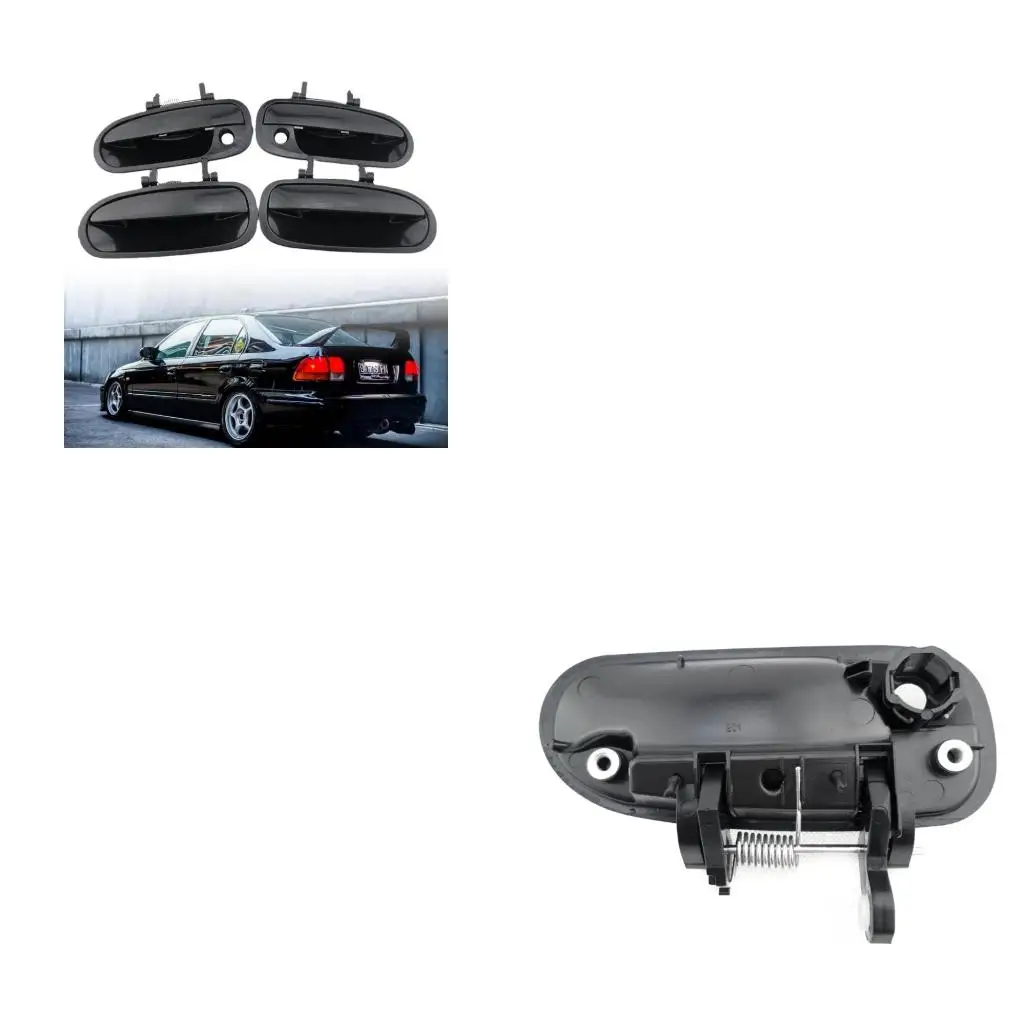 XA6H Durable Exterior Handle Stylish & Functional Door Handle 72180S04003 Replacement Simple Installation ABS for Vehicle