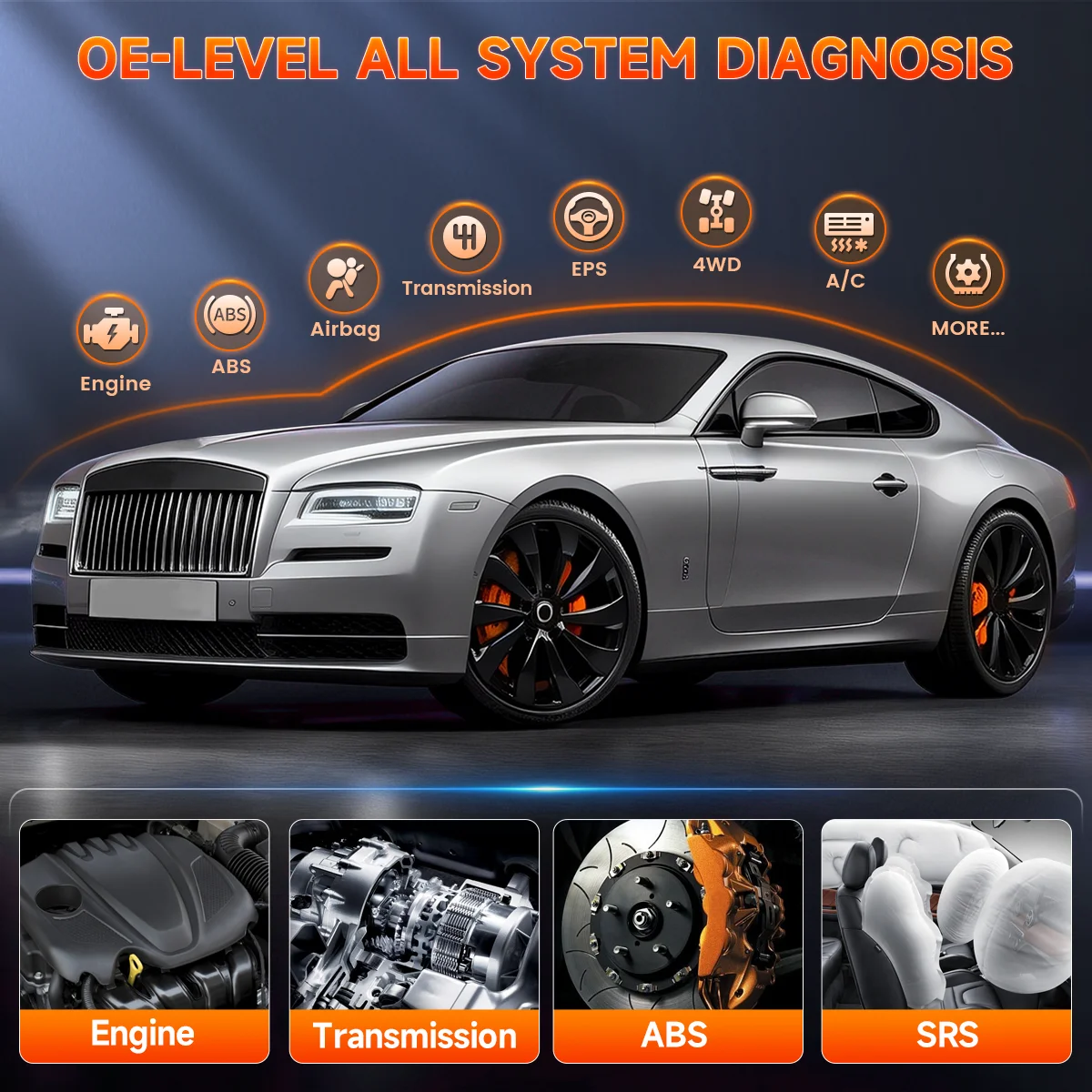 

Foxwell NT530 PLUS WIFI Obd2 Scanner Full System Universal Car Diagnostic Tool One Software Free Such for Porsche Chrysler Bmw