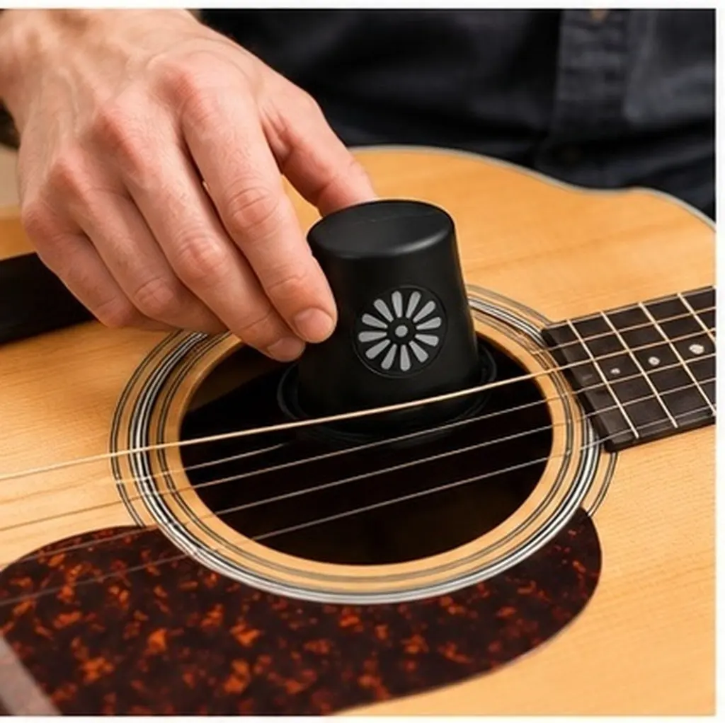4Pcs Guitar Humidifier Acoustic Sound Hole Panel Moisturizer Prevent Cracking Maintain Humidity Instrument Care Accessories