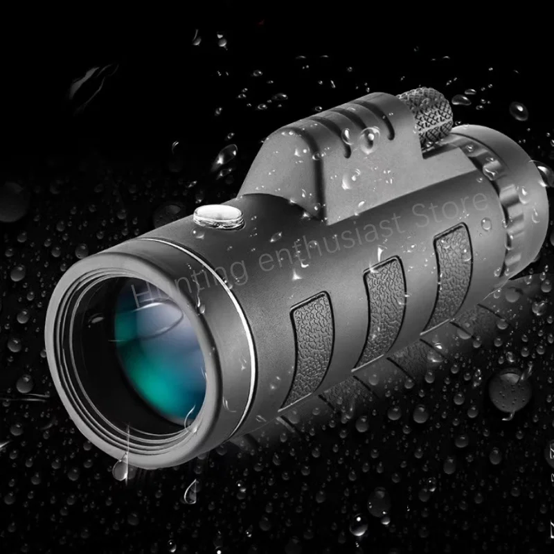 Professional Monocular Telescope 40X60 Military Zoom High-definition Powerful Binoculars for Remote Portable Hunting