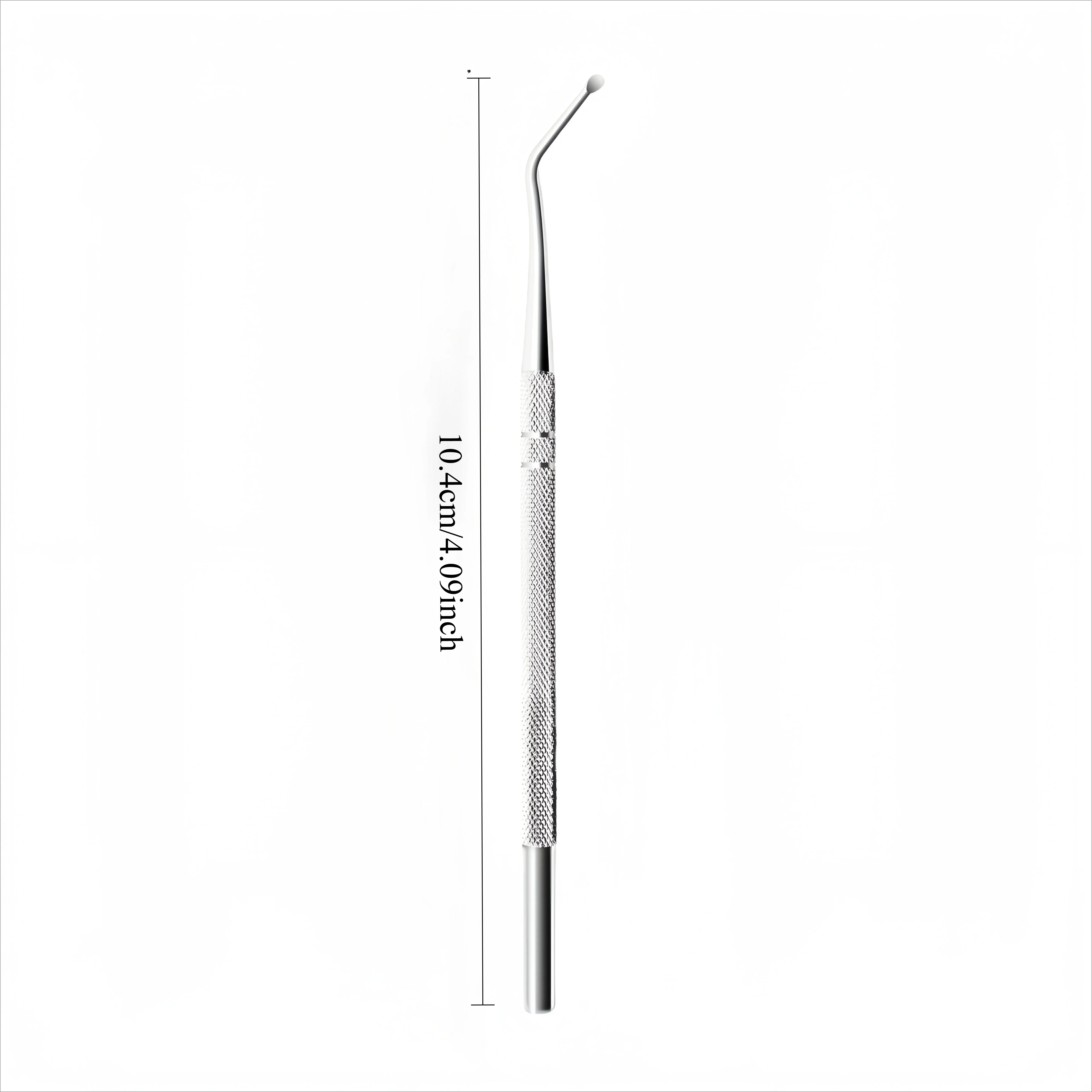 Outils de pédicure professionnels en acier inoxydable, cuillère à rainure incurvée pour nettoyage en profondeur des ongles, lève-ongles incarnés, élimination de la saleté des ongles des pieds