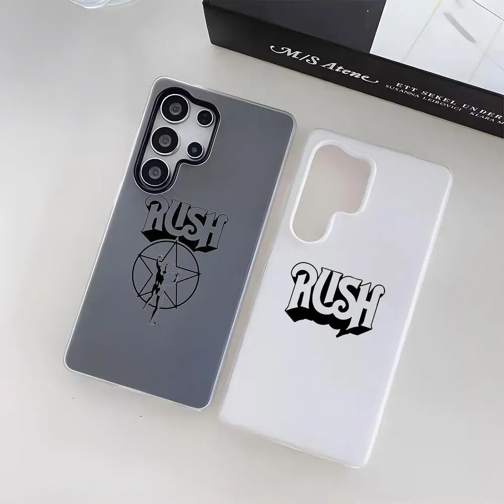 

ROCK BAND R-RUSH Phone Case For Samsung Galaxy S25 S24 S22 S23 Ultra S21 S20 Plus Frosted Jelly Shockproof Soft Cover