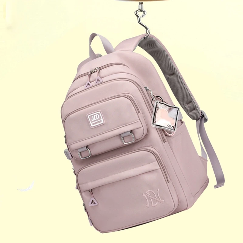 Mädchen-Schulrucksack, Rucksack für Teenager, Frauen, Kinder, weiblich, rosa, Schultasche für Grundschule, weiterführende Schule, Teenager, Kinder – Detail 21
