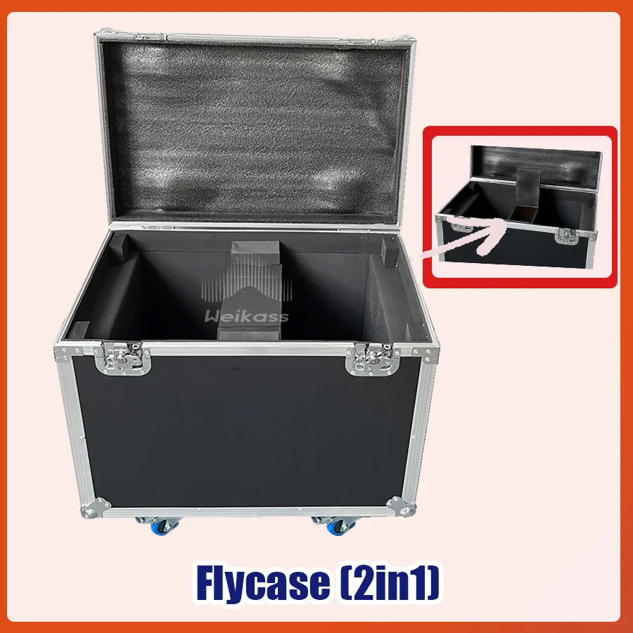 Flightcase For Beam 7R 230W Moving Head Stage Light Dj Bar Wedding Effect Machine 230W 7R Beam Moving Head Lights Bulb Rainbow