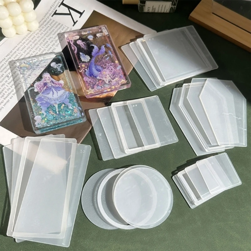 DIY Shake Acrylic Blank Plate DIY Hand-making Brick Materials Set Plate Acrylic Material