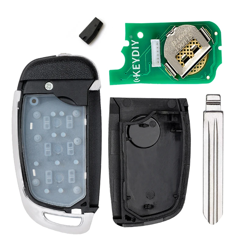 KEYECU 433MHz ID46 Chip P/N: 95430-3X310 FCC ID: OKA-865T Flip Remote Control Key Fob for Hyundai Elantra 2014 2015 2016